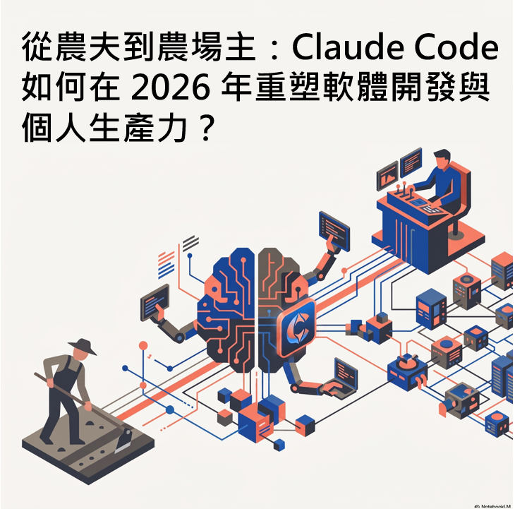 從農夫到農場主：Claude Code 如何在 2026 年重塑軟體開發與個人生產力？